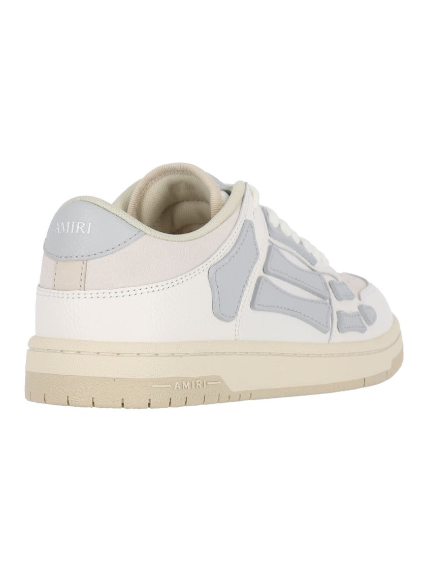 Amiri Low Top Sneakers With Grayscale Accents