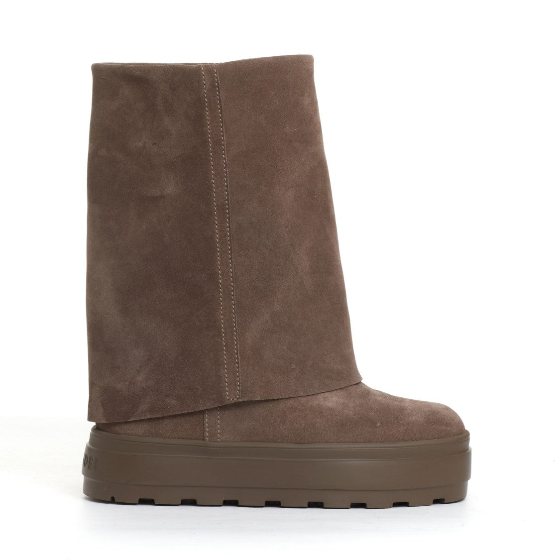 Casadei Sleek Suede Wedge Ankle Boot By Casadei