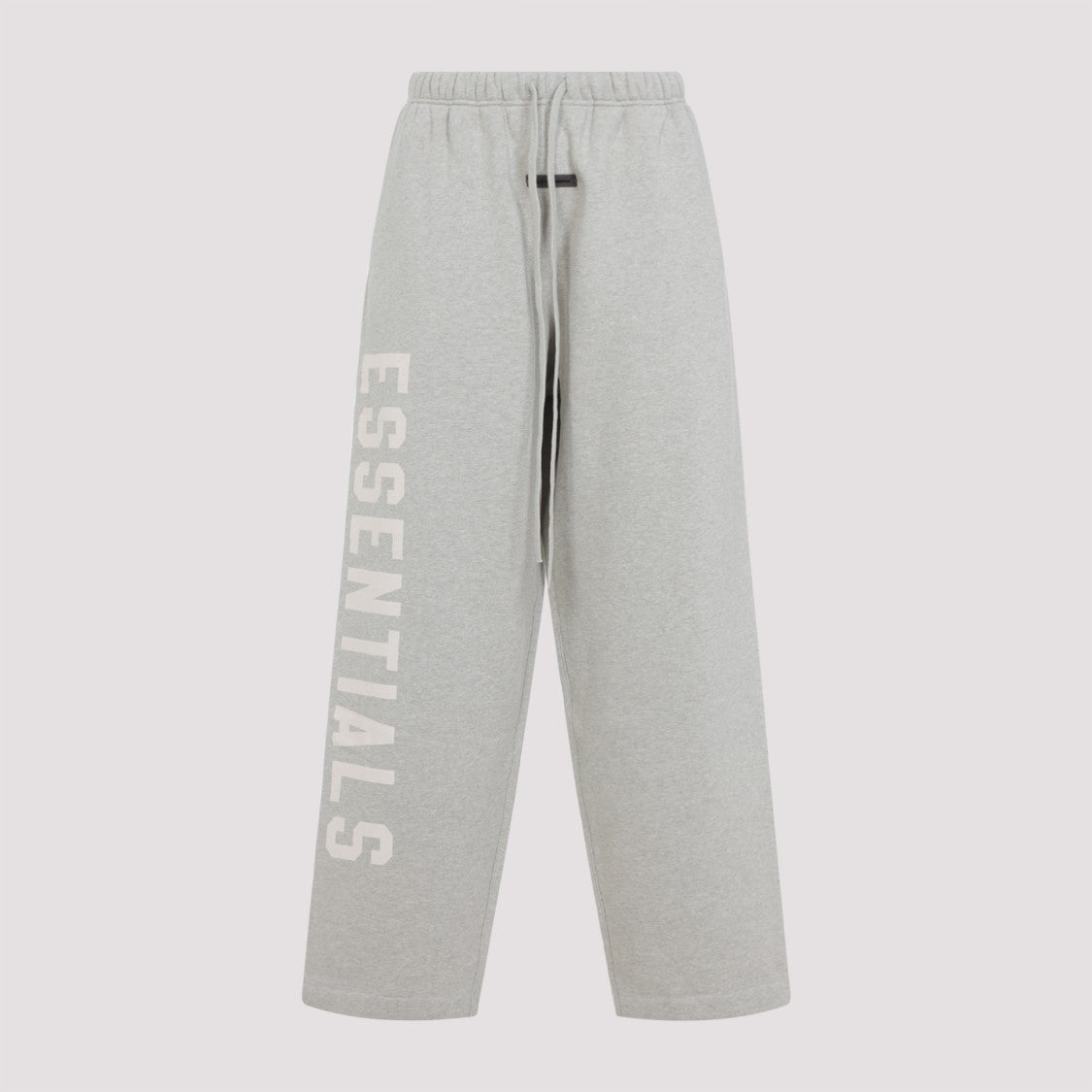 Fear Of God Soft Cotton Blend Trousers With Elastic Waistband