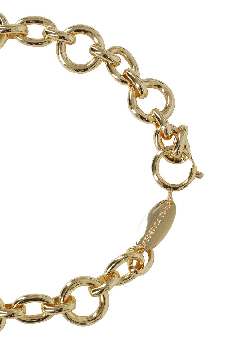 Federica Tosi Oval And Round Chain Necklace