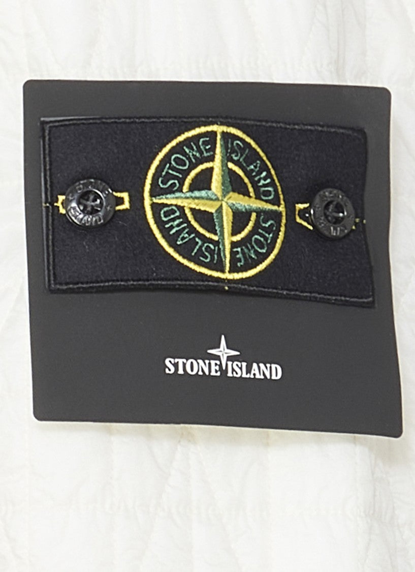 Stone Island Ivory Quilted Jacket