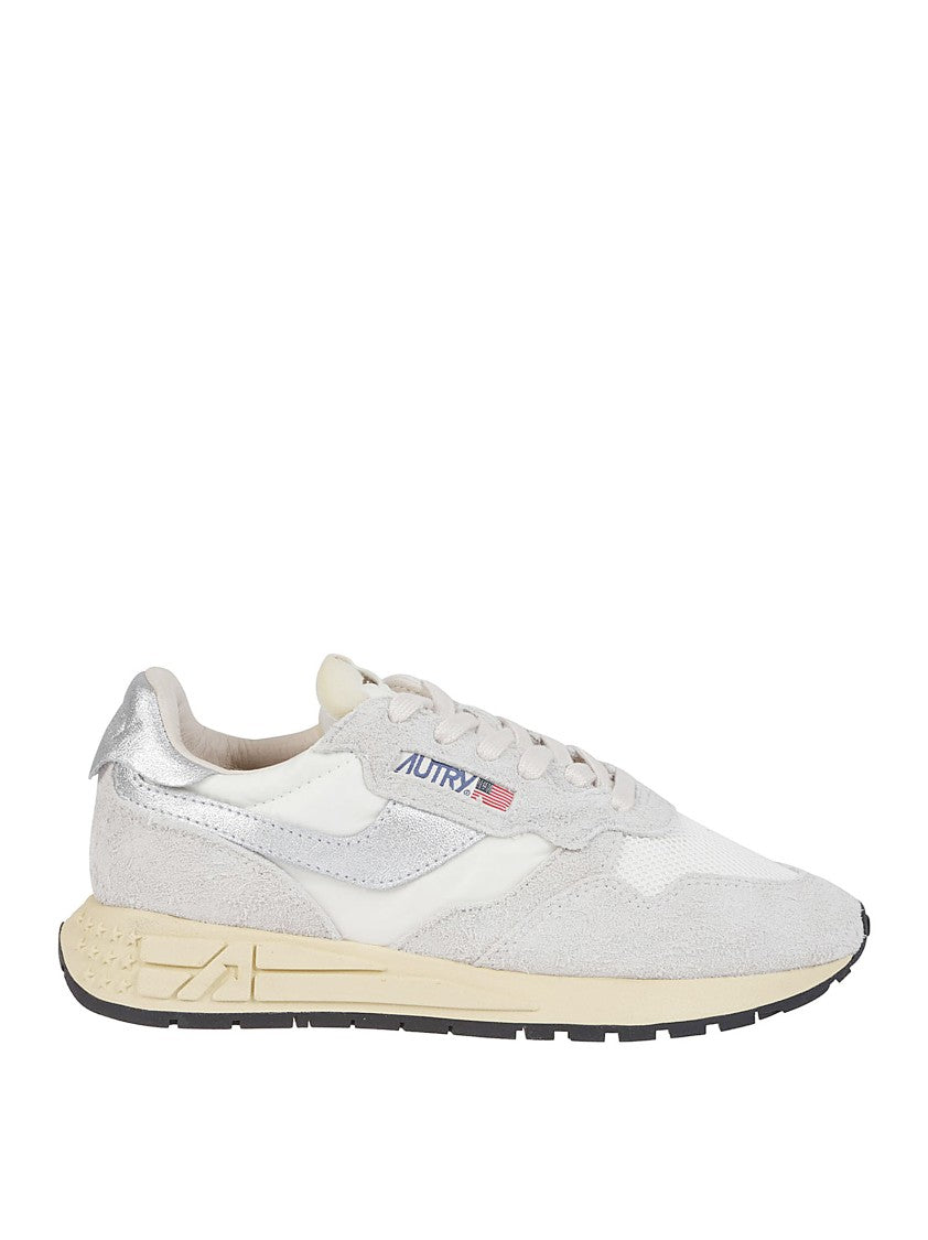 Autry Retro Athletic Sneakers With Suede