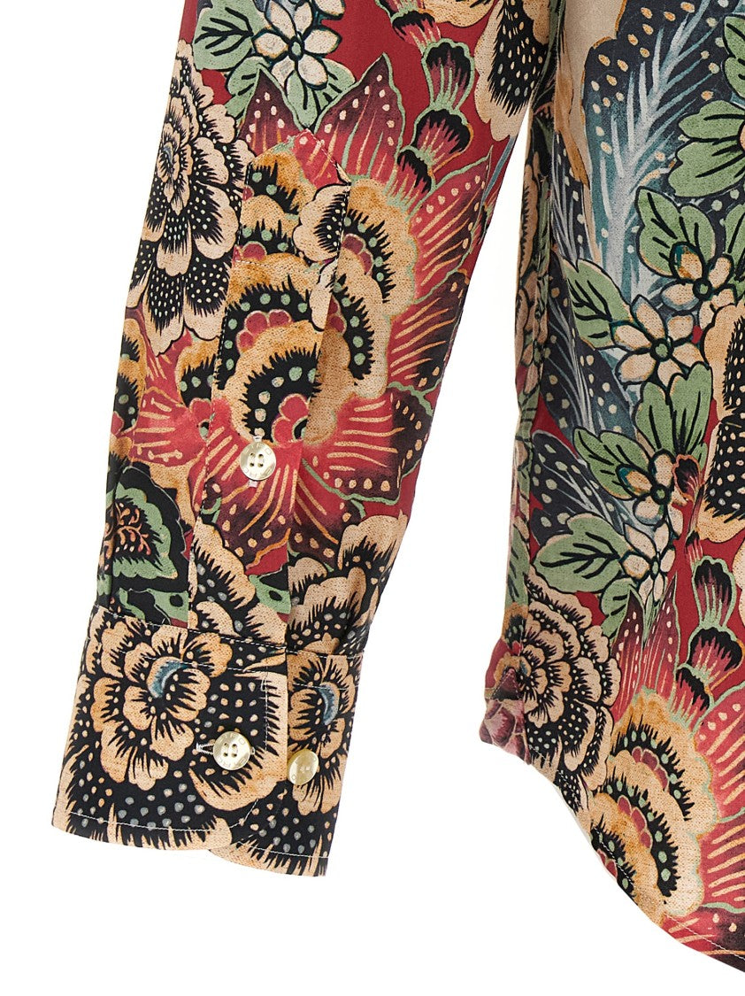 Etro Flower And Foliage Shirt