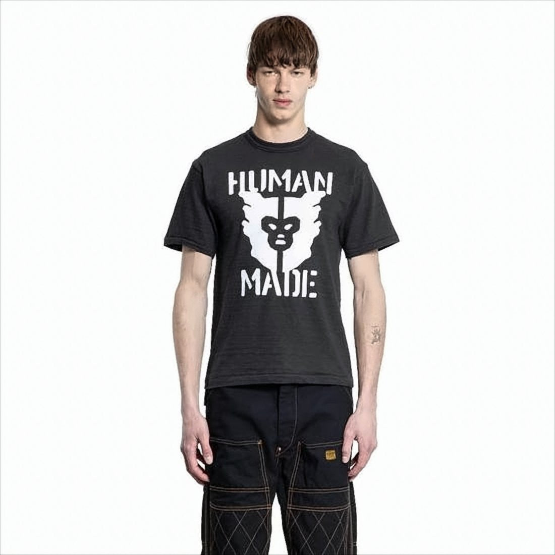 Humanmade Short-Sleeve Crew Neck T-Shirt With Bold Graphic Print