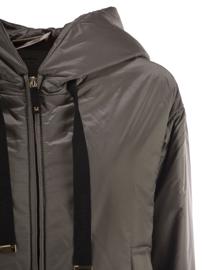 Max Mara Daria - Drip-Proof Canvas Padded Jacket With Hood