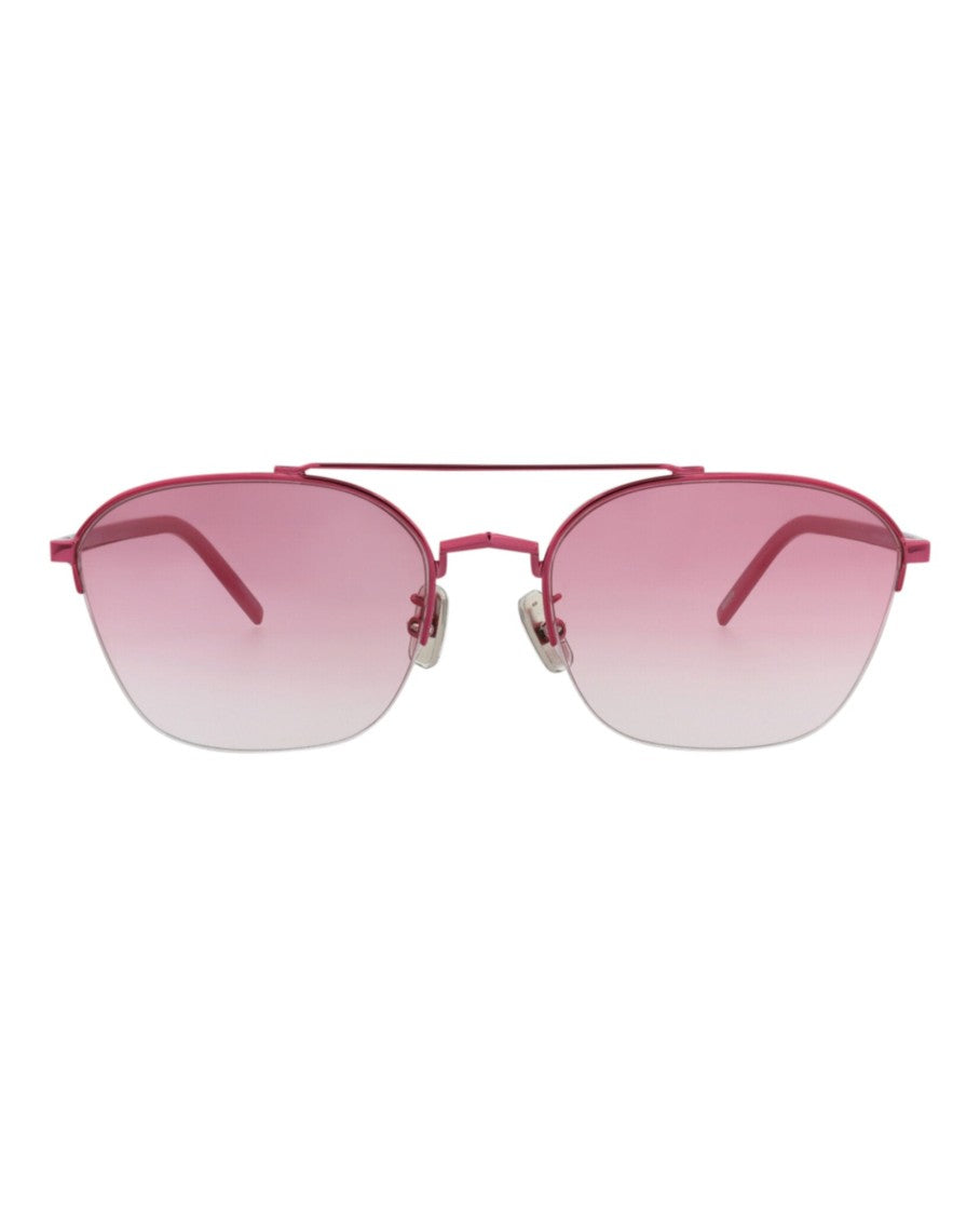 Givenchy Aviator-Frame Metal Sunglasses