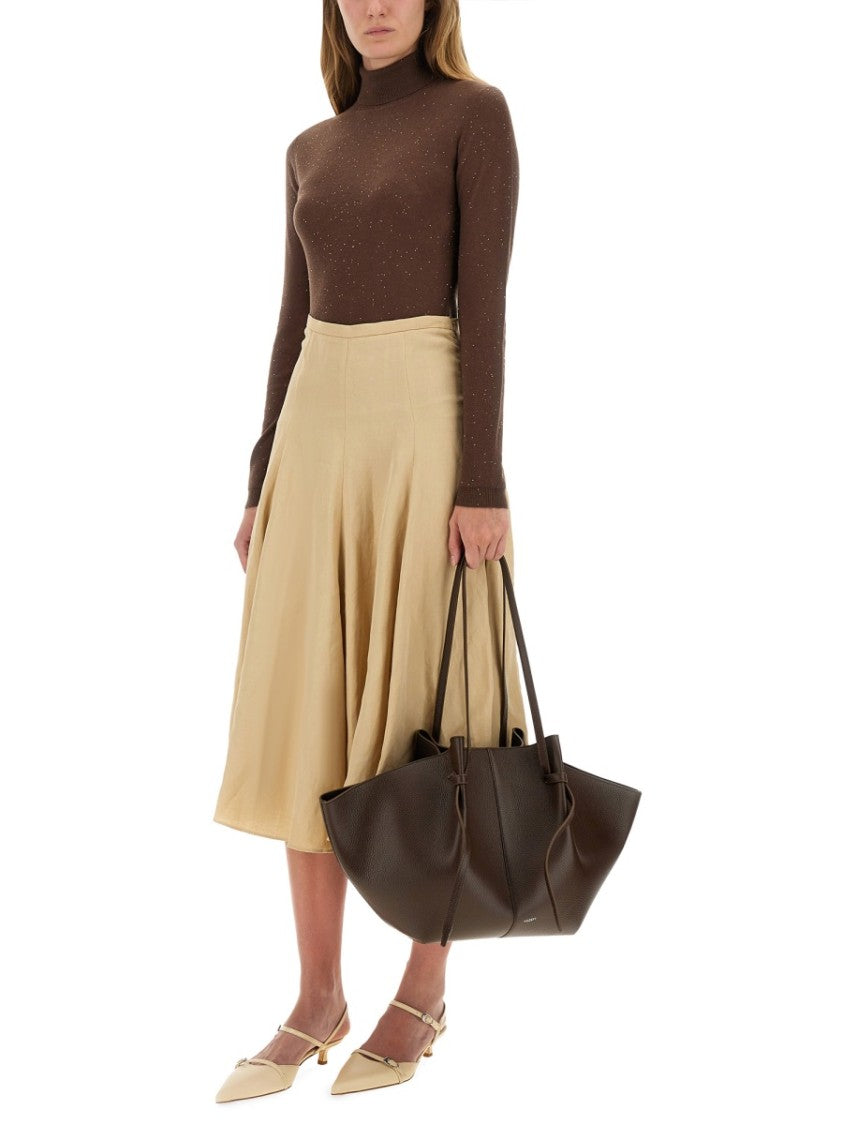 Fabiana Filippi Speckled Wool Blend Jersey