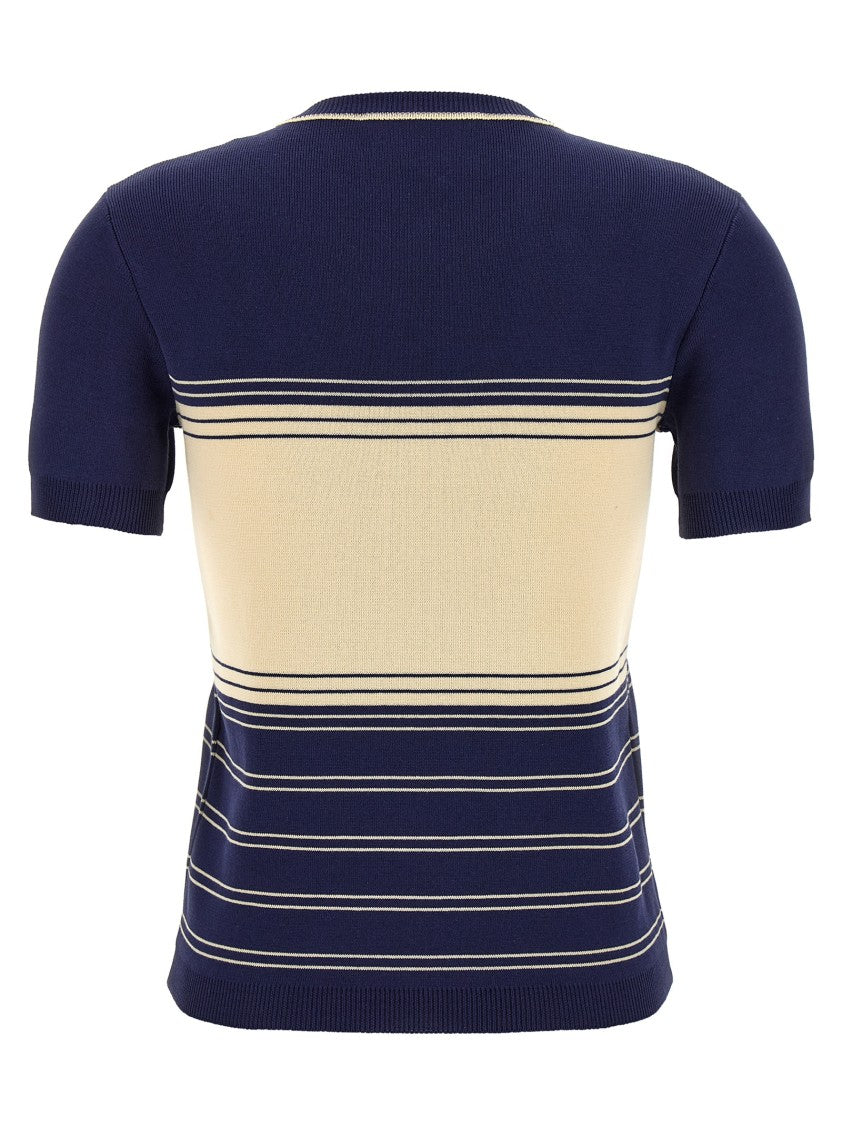 Valentino Garavani Fitted Cotton Knit T-Shirt