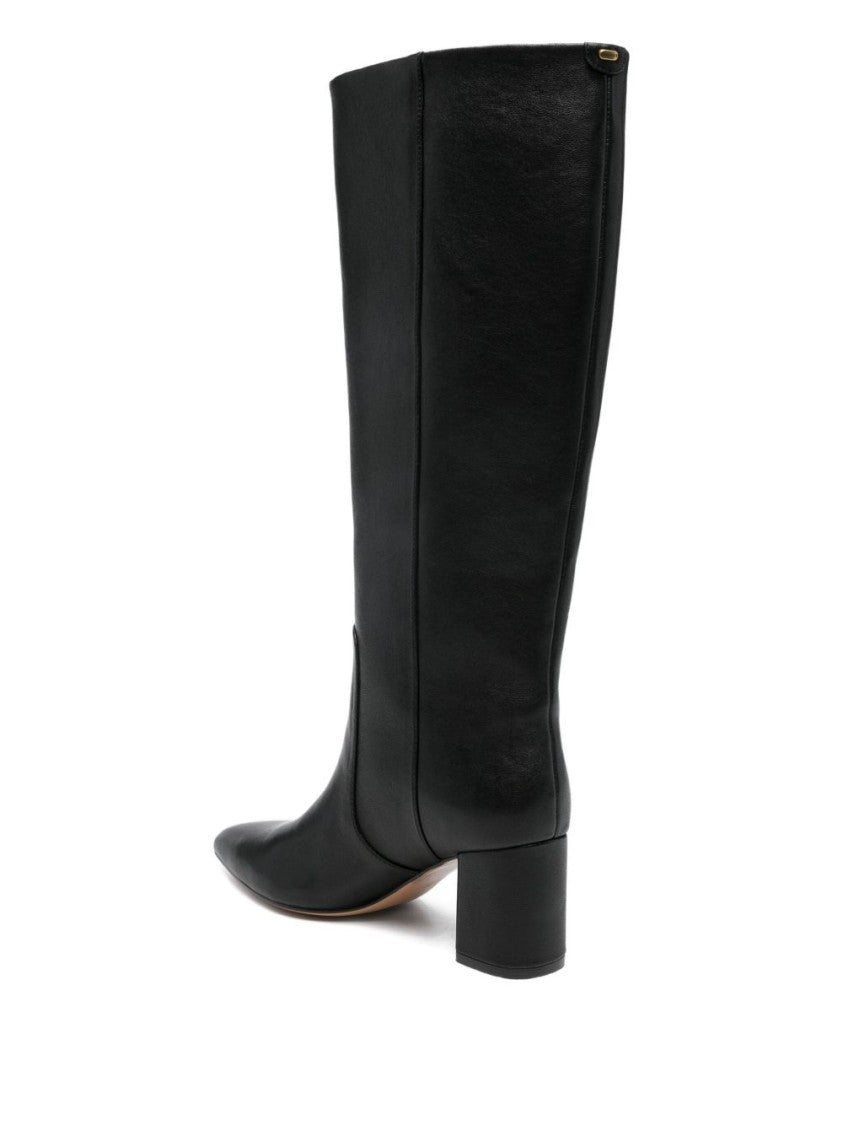 Twin-Set Black Ankle Boots With Pointed Toe