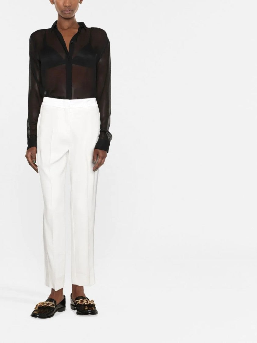 Ermanno Scervino Straight-Leg Tailored Trousers With Clean Front