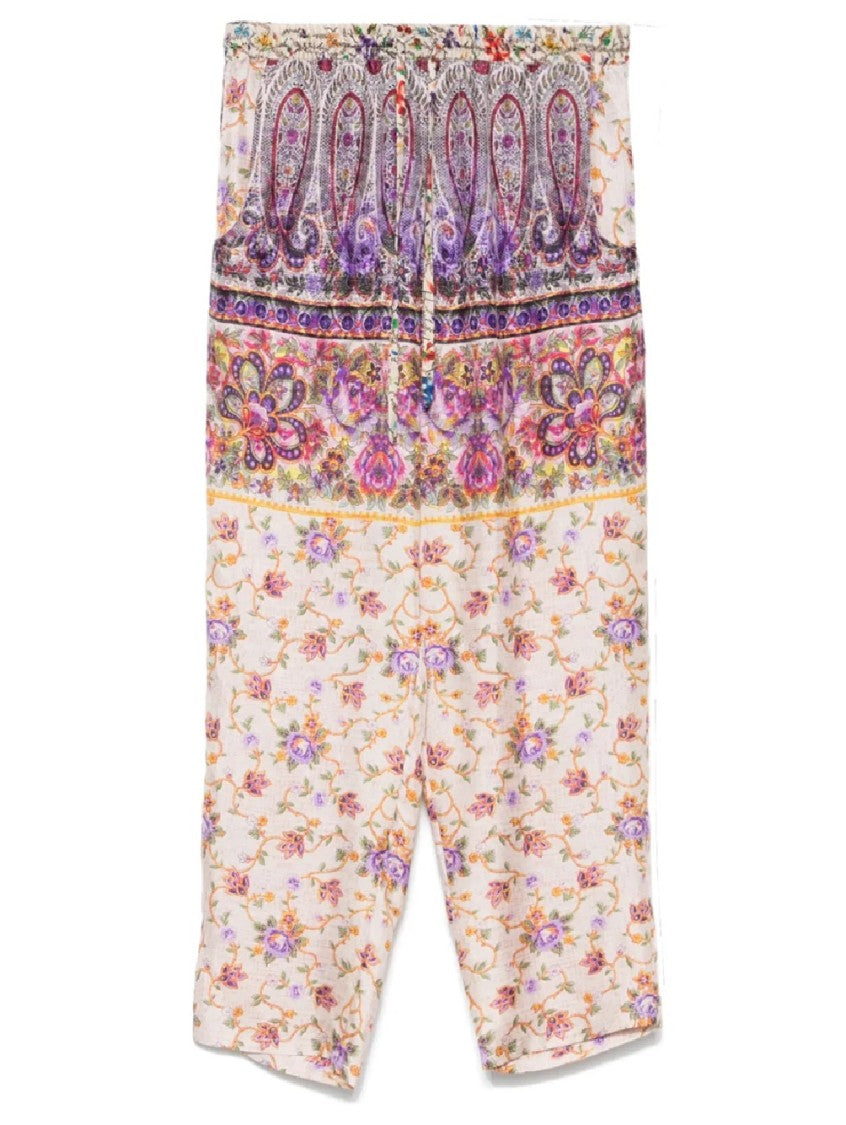 Pierre-Louis Mascia Relaxed-Fit Floral And Paisley Print Trousers