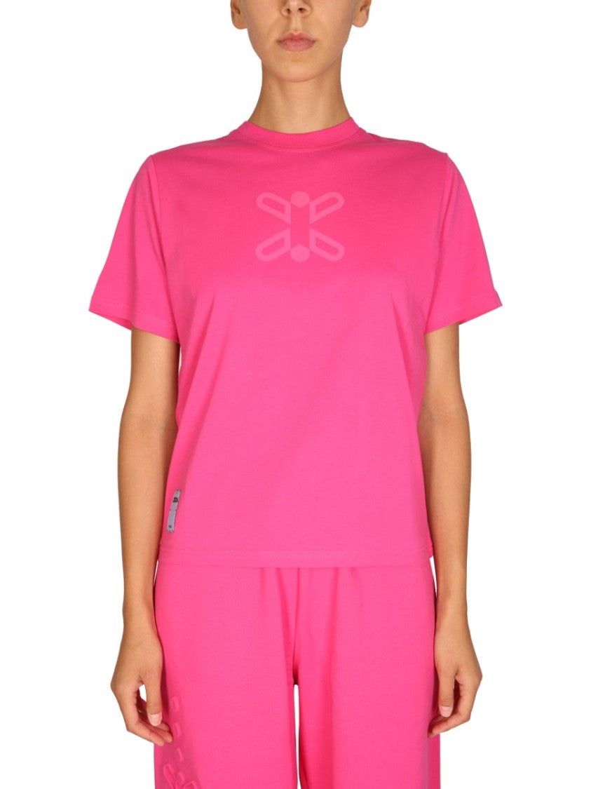 Mcq Subtle Logo T-Shirt With Round Neckline