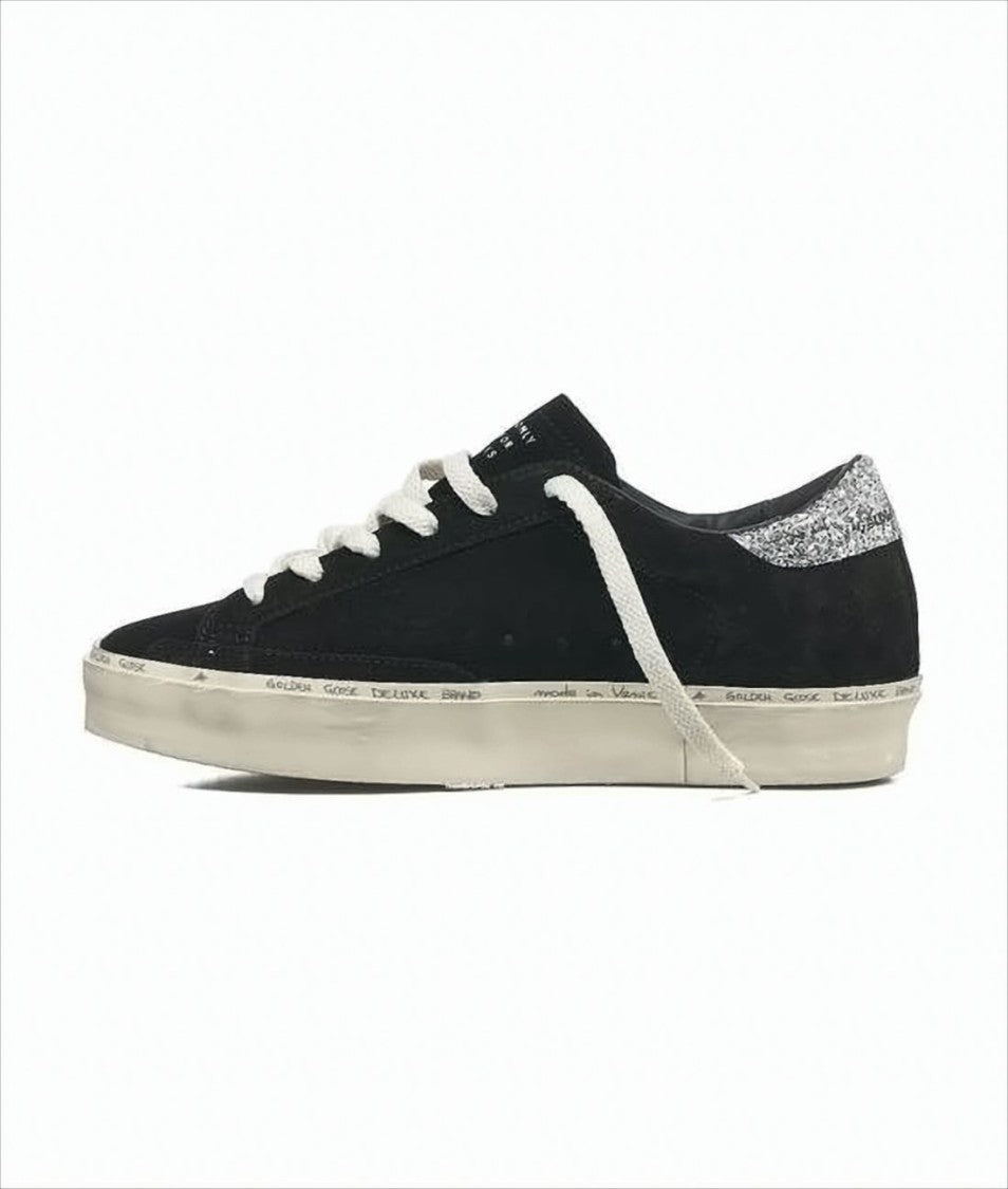 Golden Goose Low-Top Black Suede Sneakers