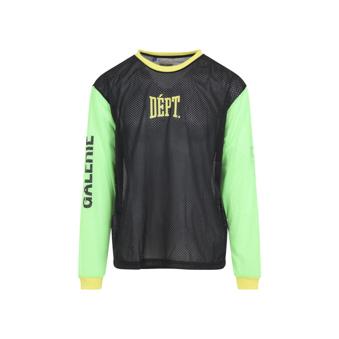 Gallery Dept. Long-Sleeve Black Mesh T-Shirt