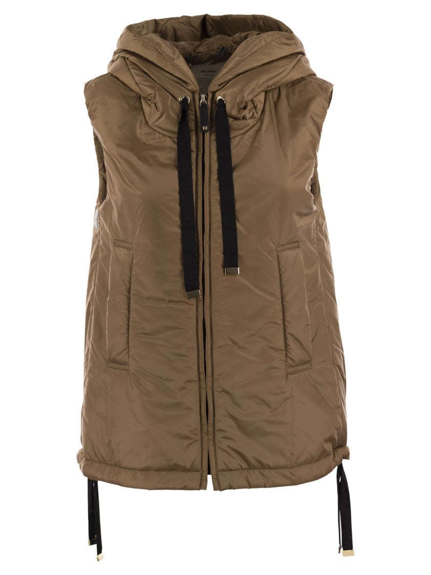 Max Mara Greengo - Sleeveless In Drip-Proof Technical Fabric