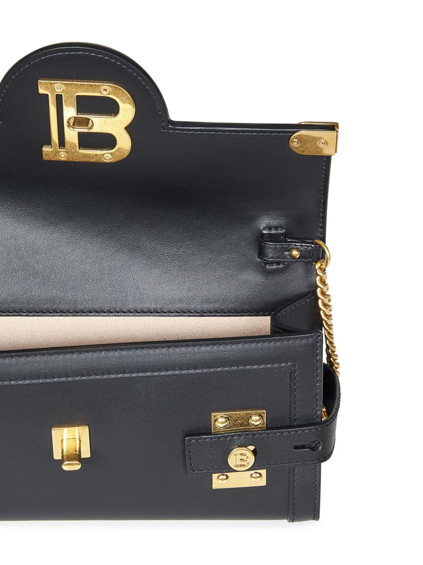Balmain Balmain B-Buzz 23 Clutch In Smooth Calf Leather