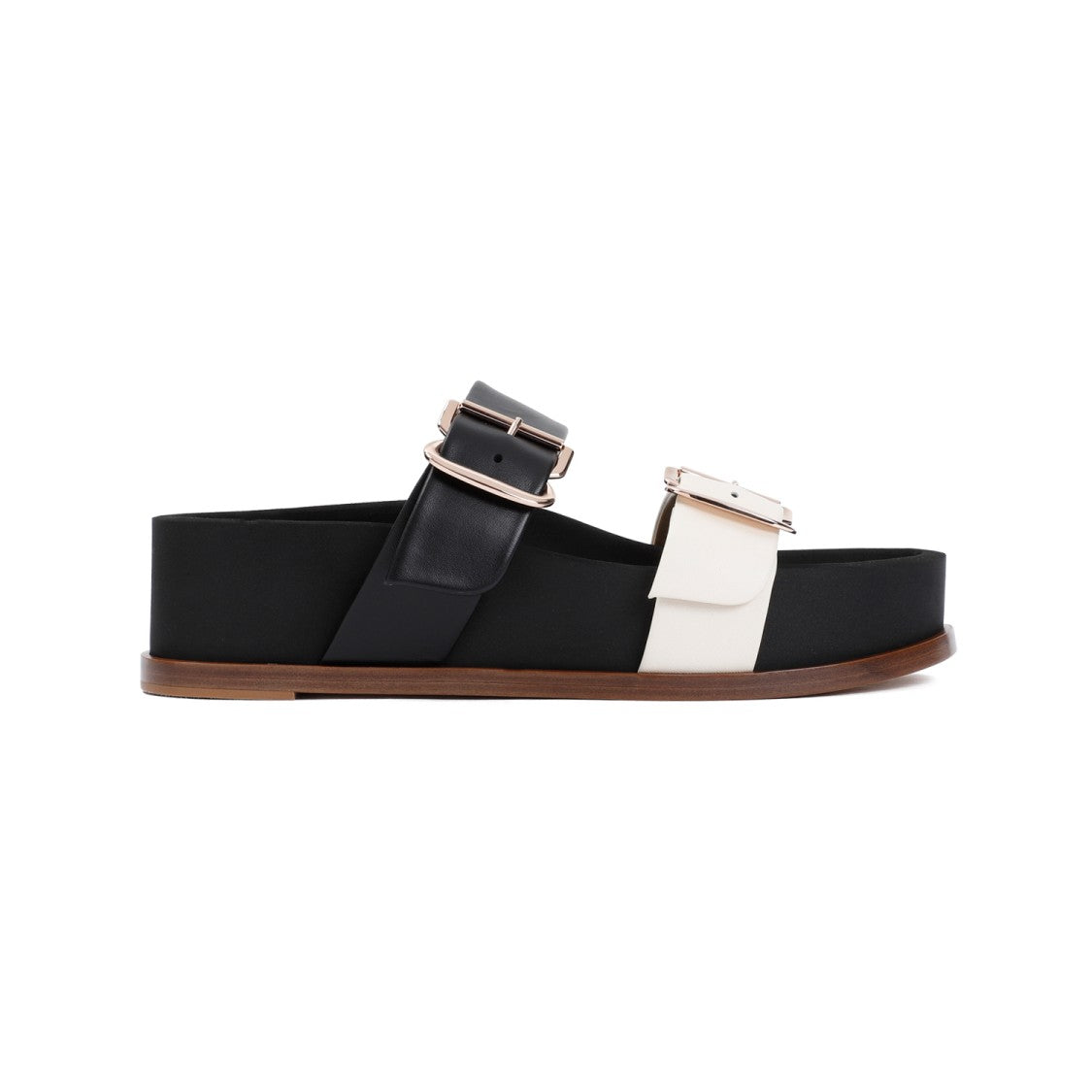 Gabriela Hearst Wren Black Lamb Leather Ballerinas
