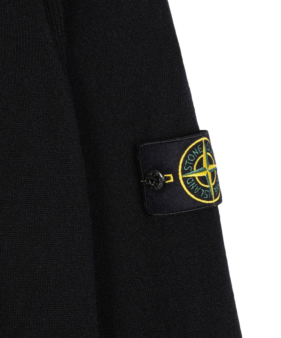 Stone Island Zip-Up Knit Jacket