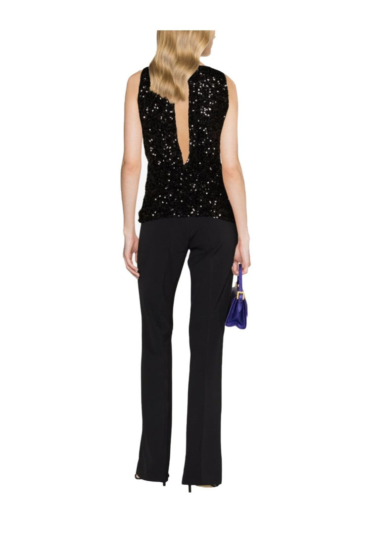 Pinko Black Straight Pants