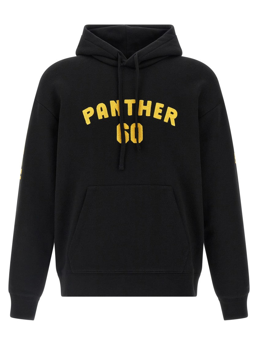 Valentino Garavani Brushed Cotton Hoodie With All-Over Embroidery