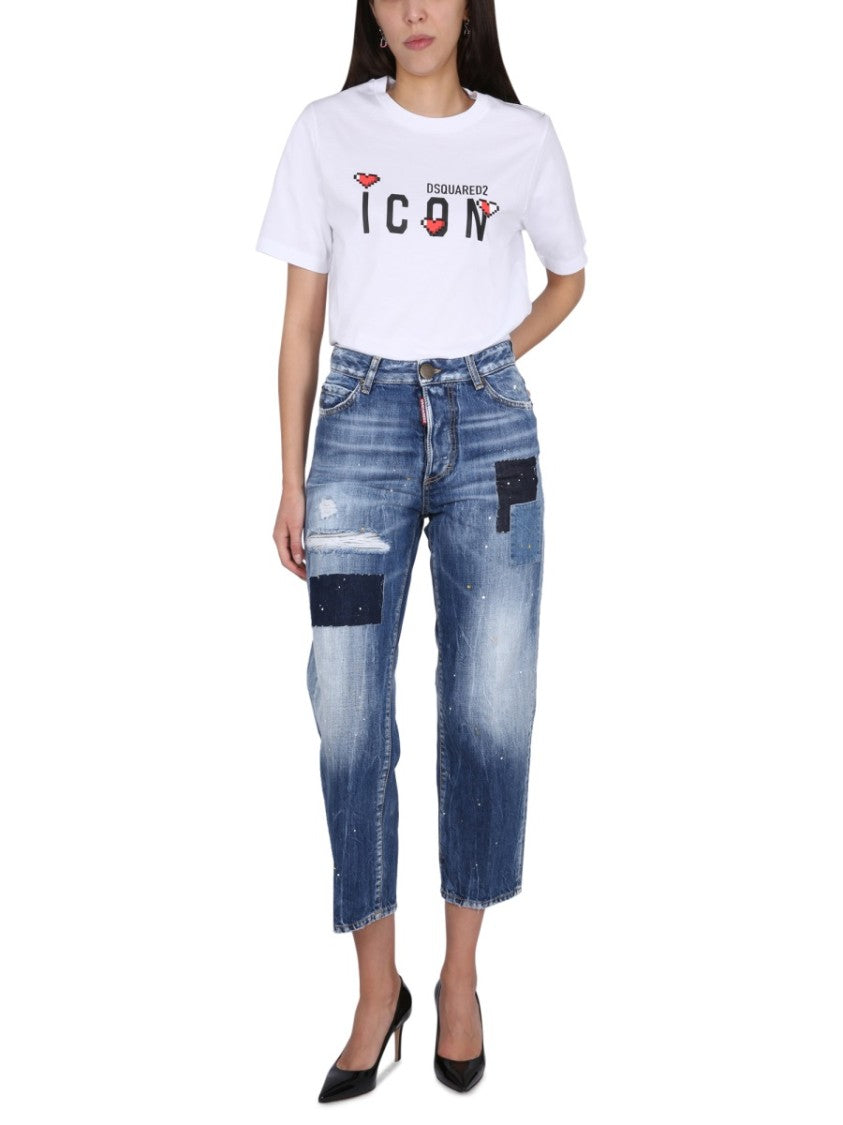 Dsquared2 Blue Boston Jeans