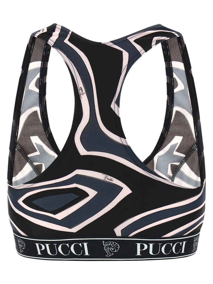 Emilio Pucci 'Labirinto' Sports Top