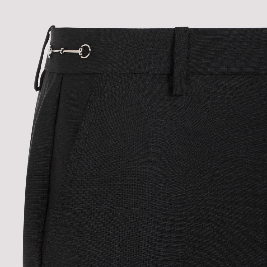 Gucci Black Mohair Pants