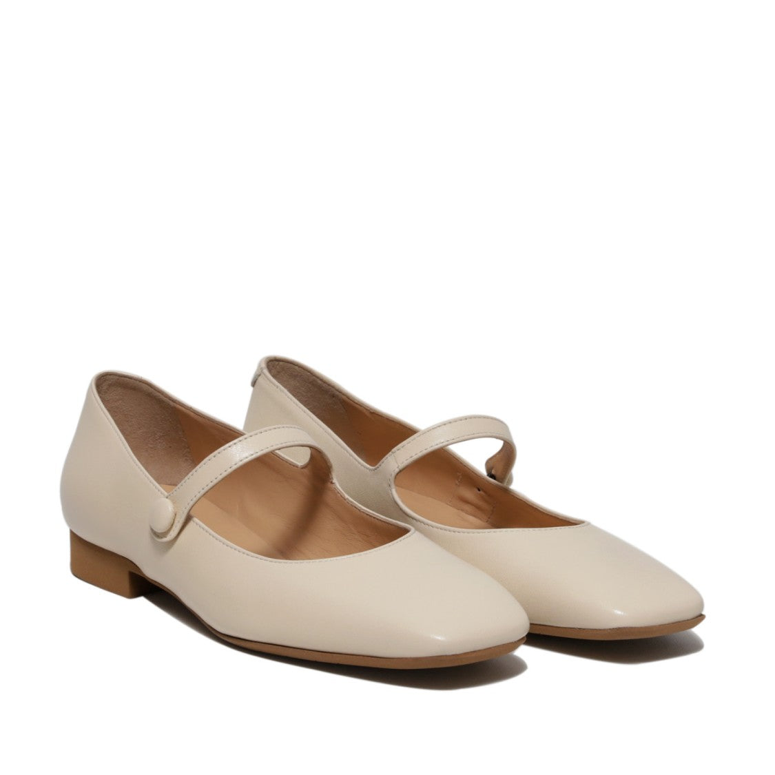 Guglielmo Rotta Daisy Duck In Cream Nappa With Strap