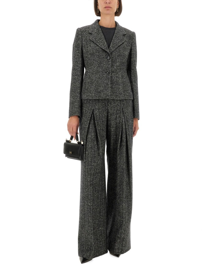 Dolce & Gabbana Striped Wool Pants