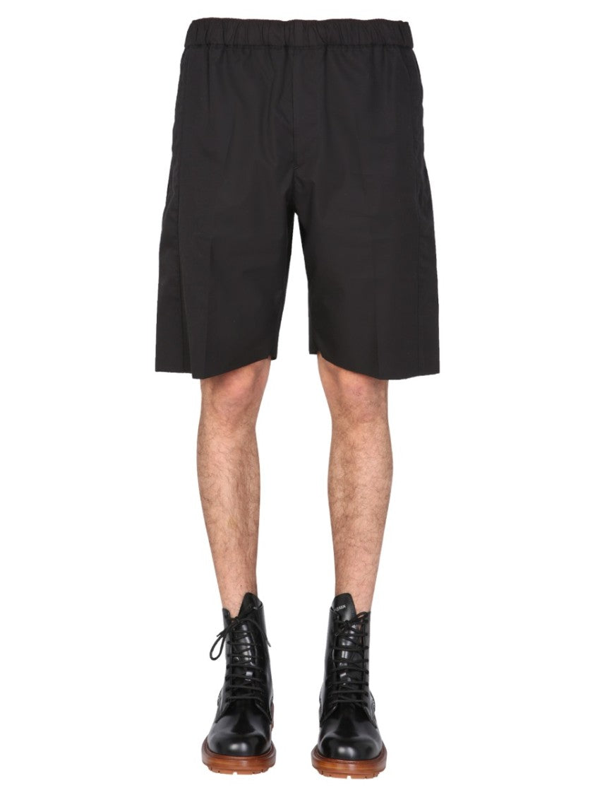 Alexander Mcqueen Gabardine Bermuda