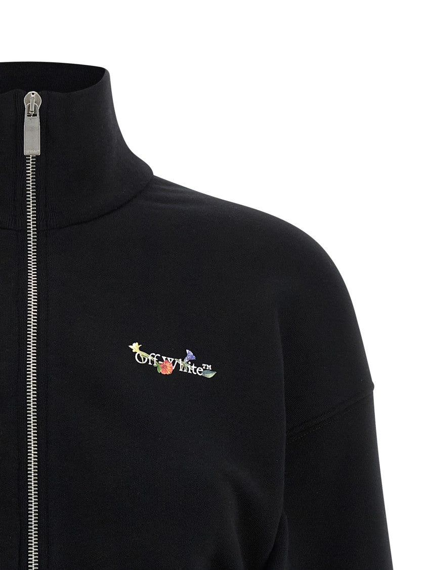 Off-White Arrow Glass Flower' Sweatshirt