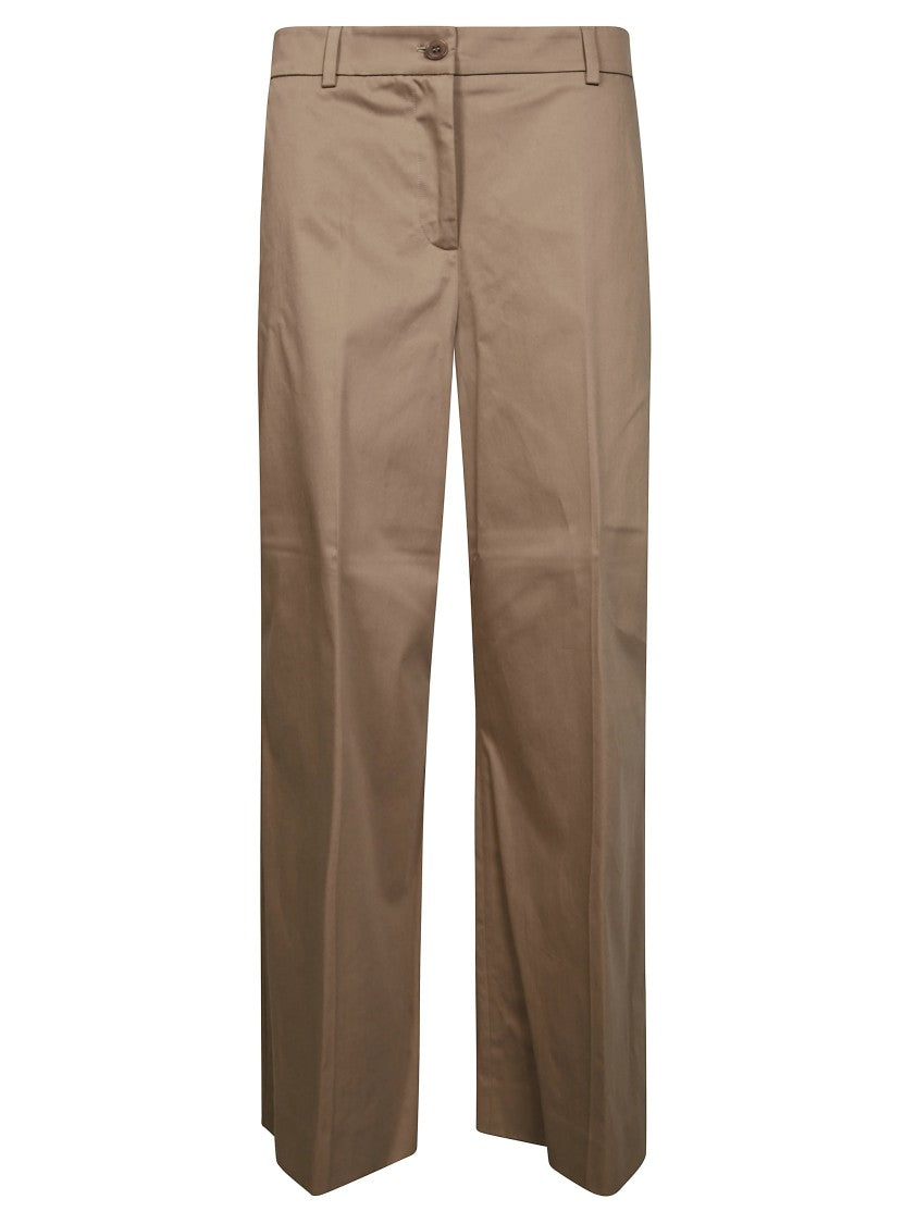 Max Mara Urial Wide Cotton Pants