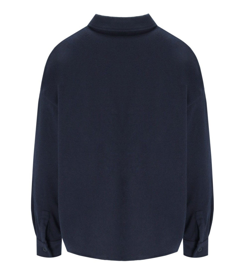 Max Mara Max Mara Vweekend Nancy Blue Shirt Jacket