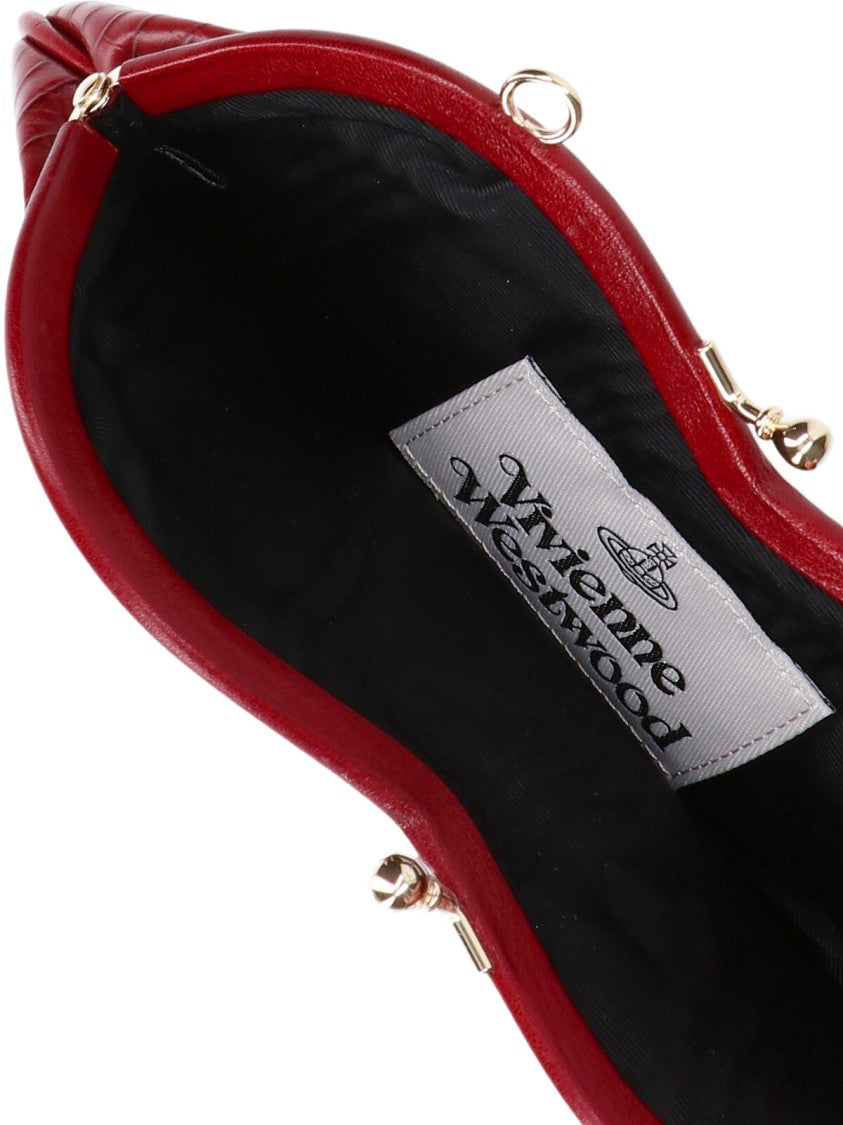Vivienne Westwood "Belle Heart" Bag Red