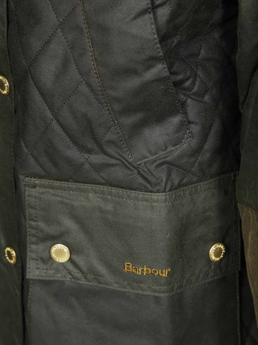 Barbour Waxed Cotton Imelda Jacket With Finish