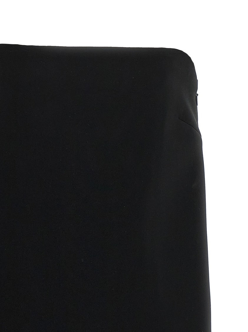 Moschino Strapless Mini Dress With 'Fiocco' Detail
