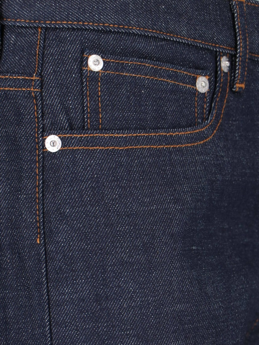 A.P.C. "Petit Standard" Straight Jeans – Blue
