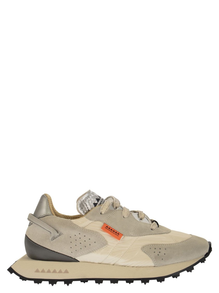 Run Of Vaporix - Suede And Nylon Trainers