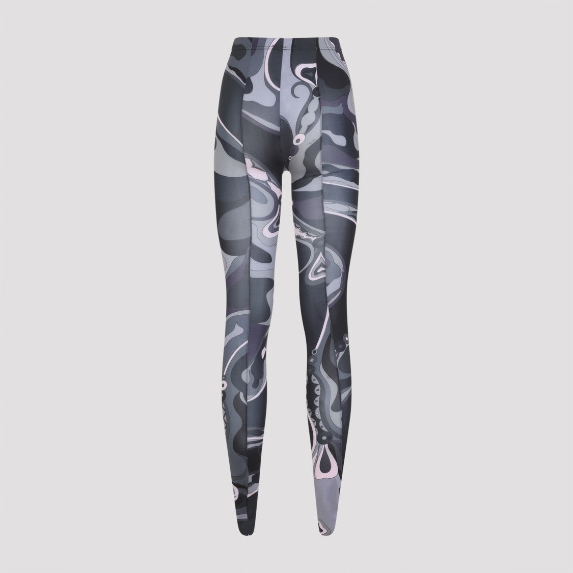 Pucci Abstract Swirl Patterned High-Rise Tights