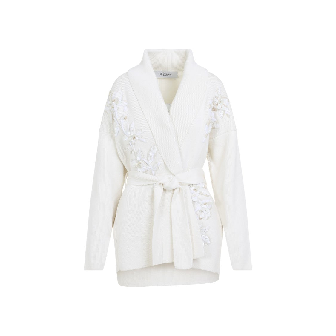 Golden Goose Belted Knit Cardigan