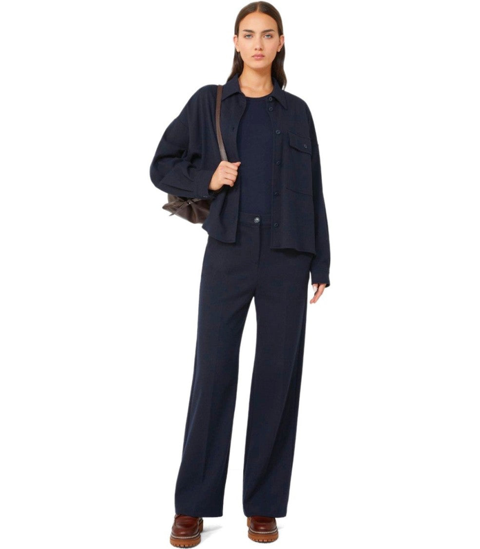 Max Mara Max Mara Vweekend Nancy Blue Shirt Jacket