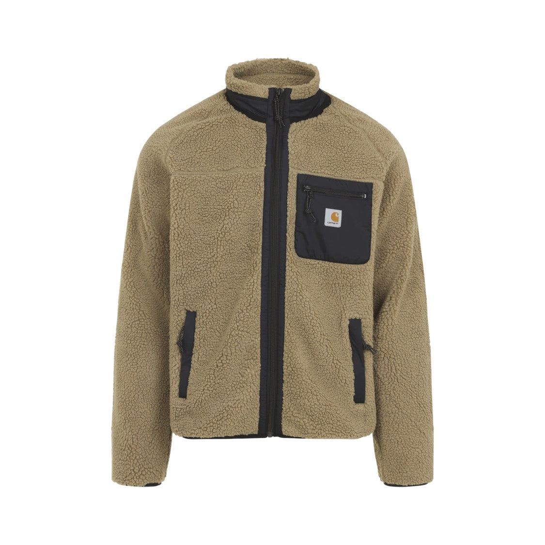 Carhartt Wip Beige Teddy Fleece Jacket