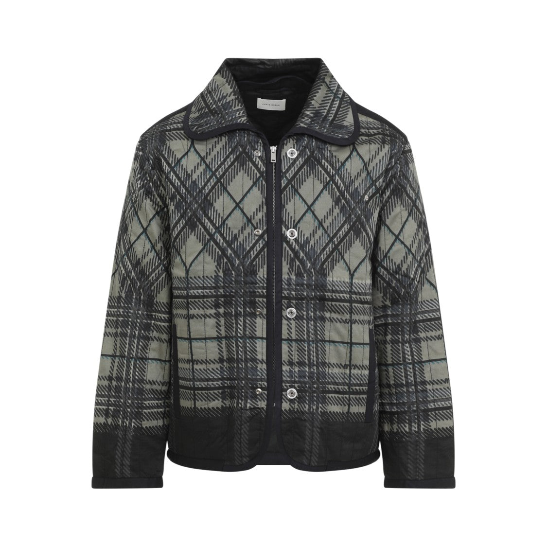 Craig Green Quilted Plaid Fade Jacket