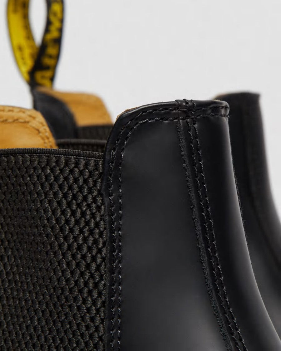 Dr. Martens Chelsea Ankle Boots - Black Smooth
