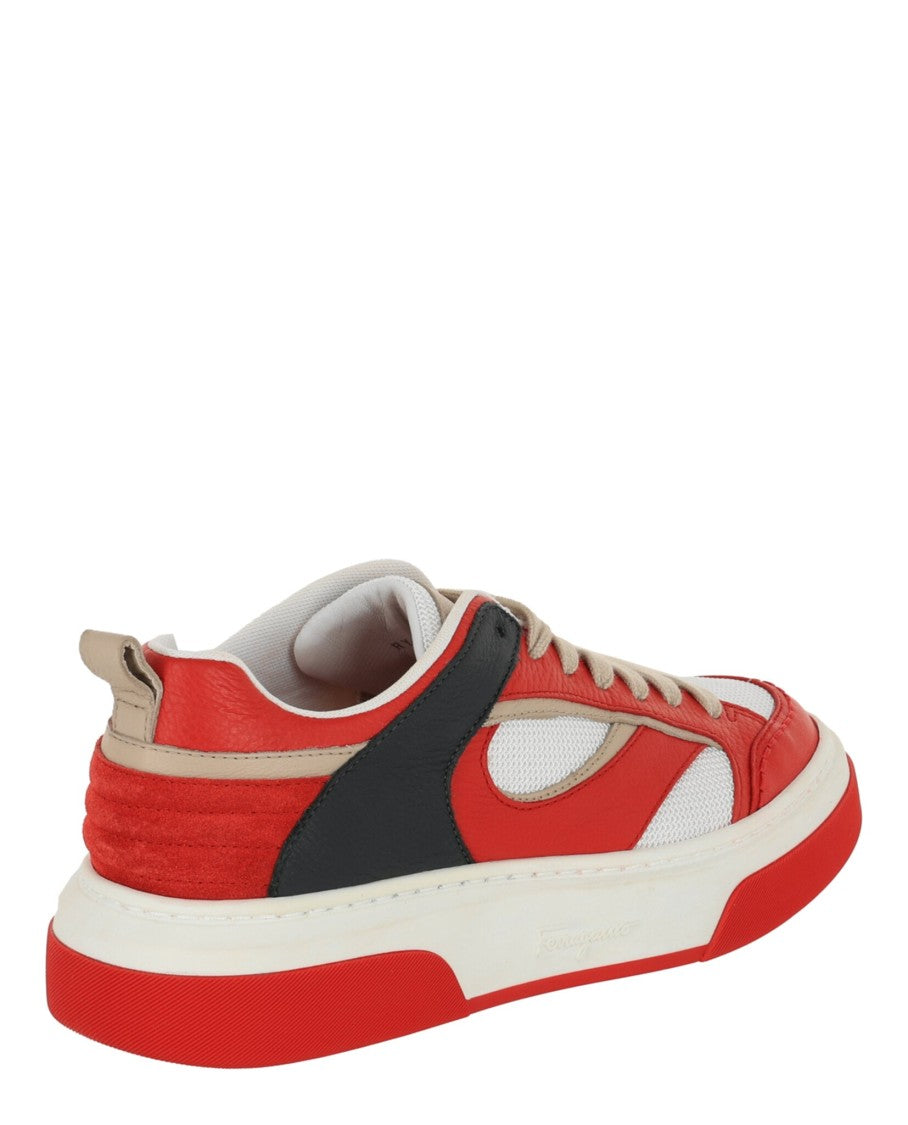Ferragamo Cassini Low-Top Sneakers