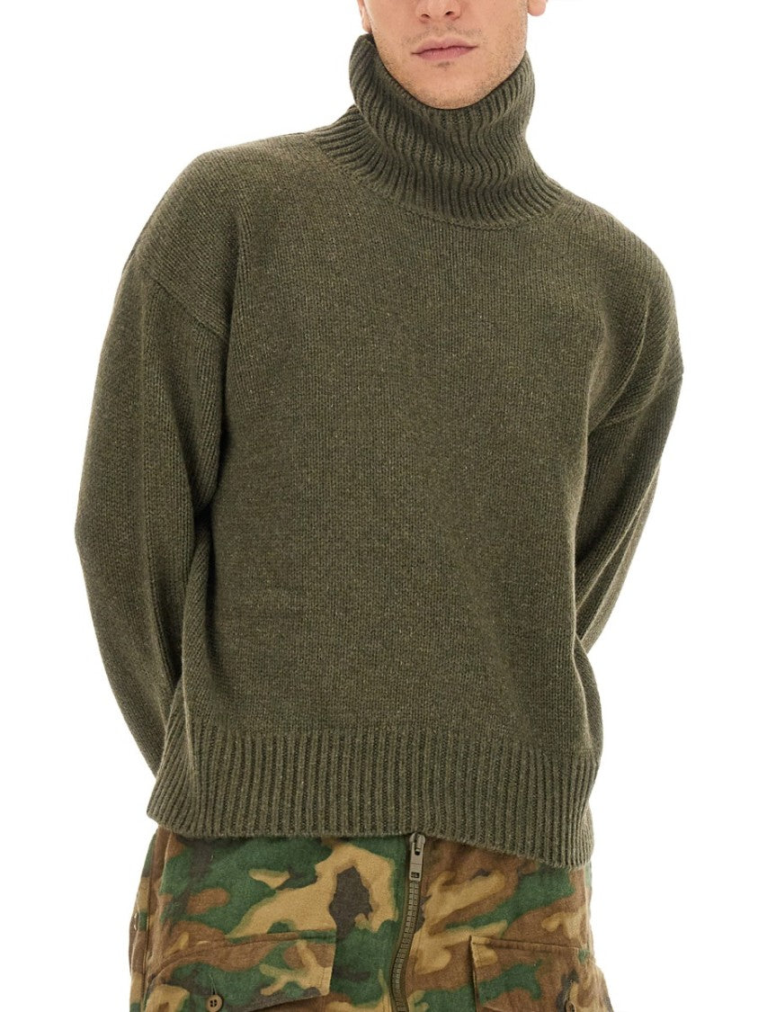 Givenchy High Turtleneck Oversize Shirt