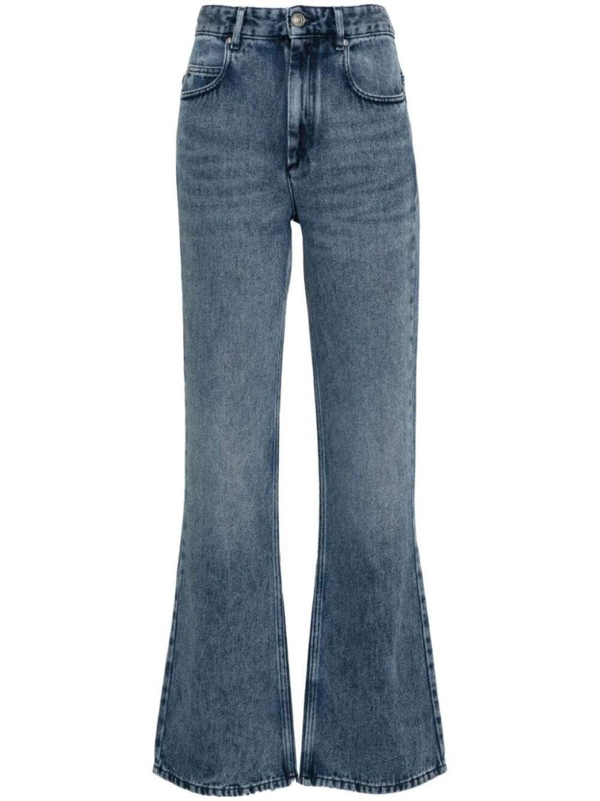 Isabel Marant Belvira High-Rise Bootcut Denim  Jeans