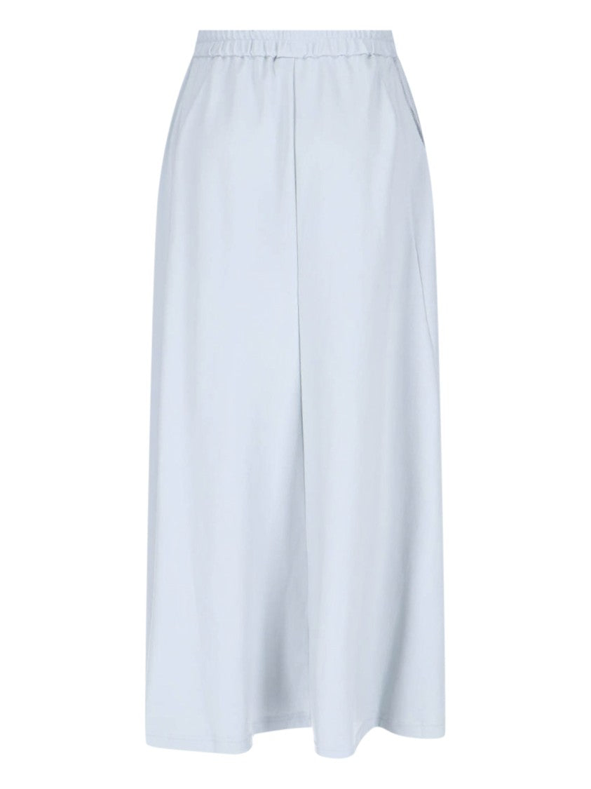 Y-3 "3-Stripes" Maxi Skirt – Blue