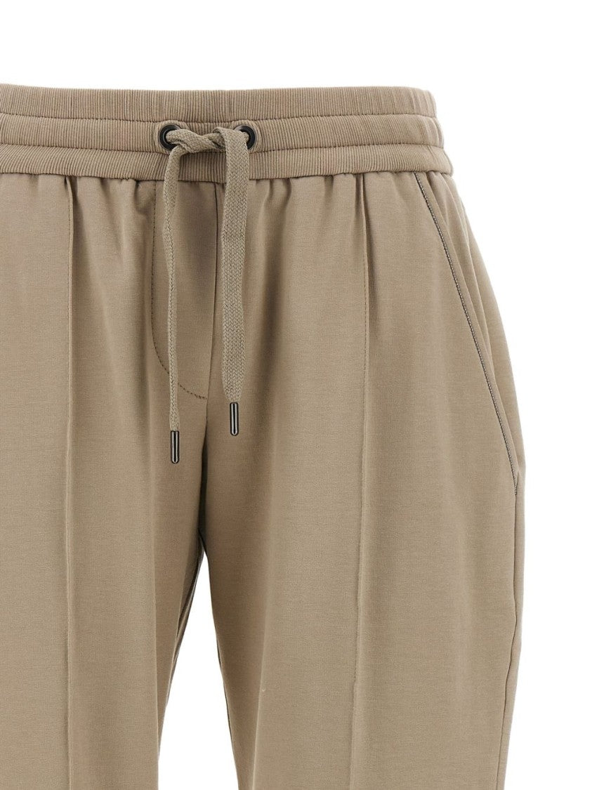 Brunello Cucinelli Cotton Tracksuit Bottoms