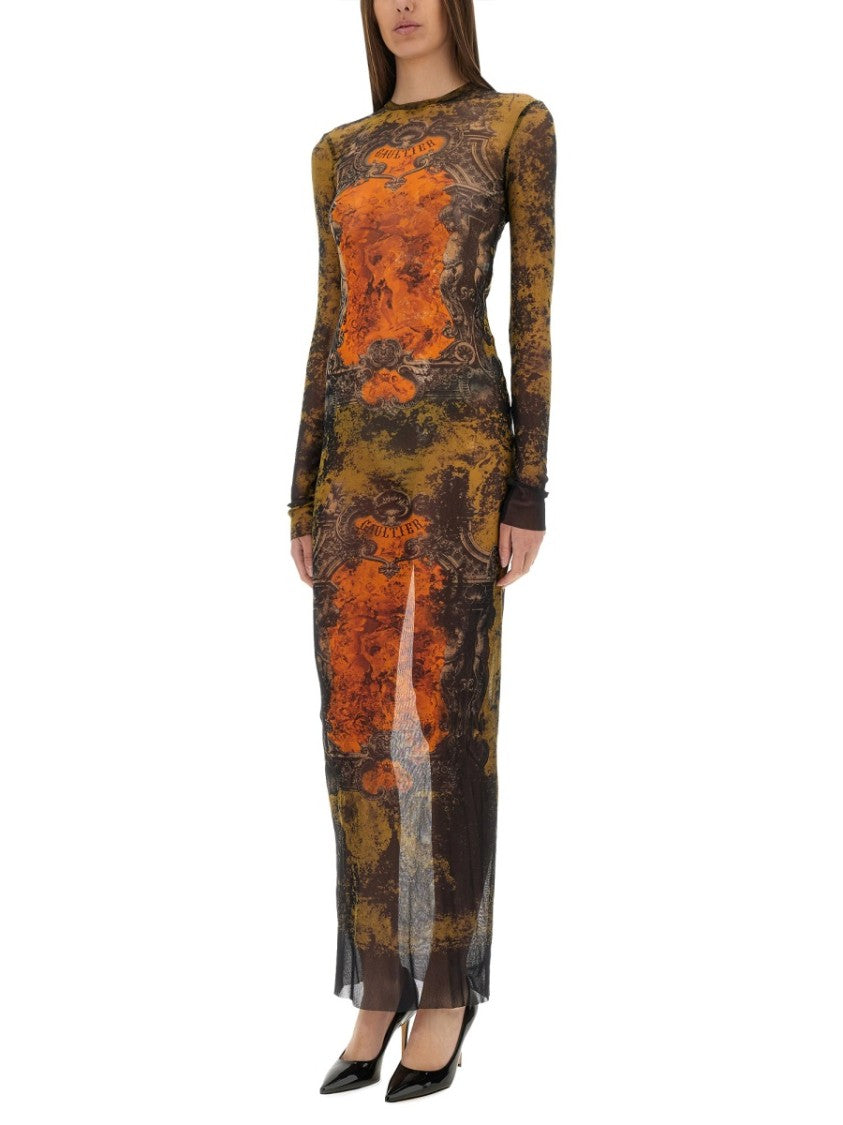 Jean Paul Gaultier "Médaillon" Long Dress